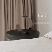 GIFT CARD Gift Card B E H R & C O. $50.00