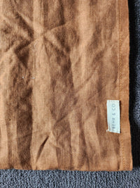 STONEWASHED LINEN RECTANGLE CUSHION COVER | 35*55 | Toffee - Shop premium Home Decor for modern interiors - premium homewares - luxury home decor online