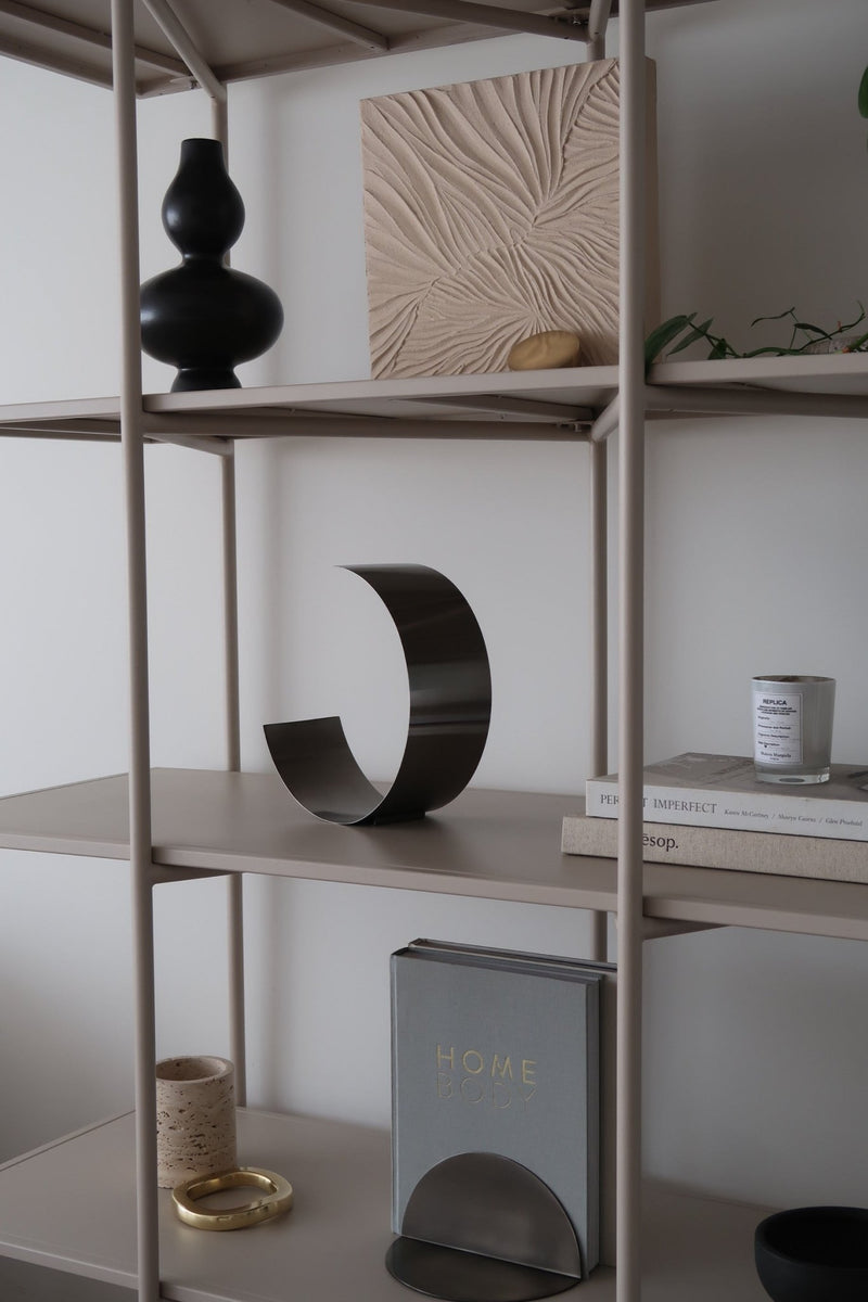 WAVE SCULPTURE | Black Nickel - Shop premium Home Decor for modern interiors - premium homewares - luxury home decor online