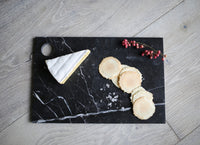 MARBLE CHEESE BOARD | Black