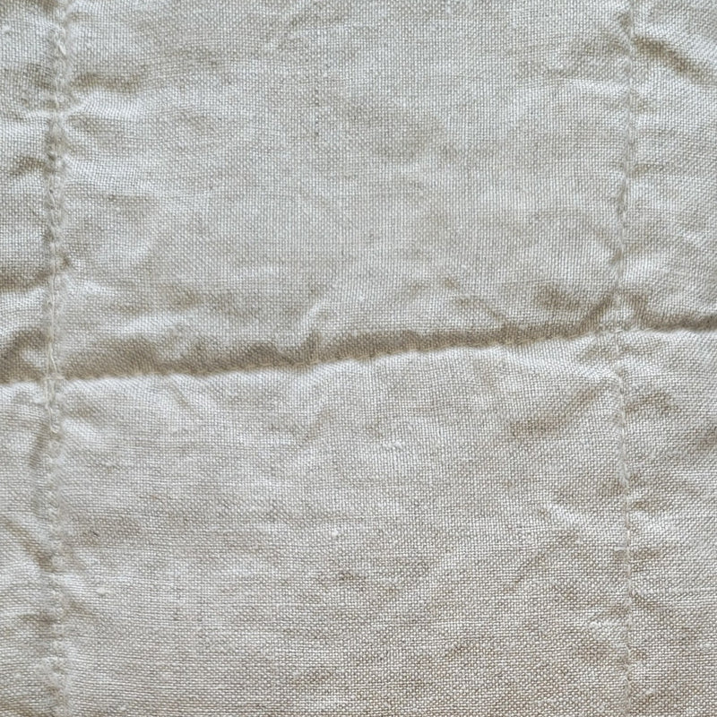 STONEWASHED LINEN BABY PLAY MAT | 115 dia | Stone + Stripe