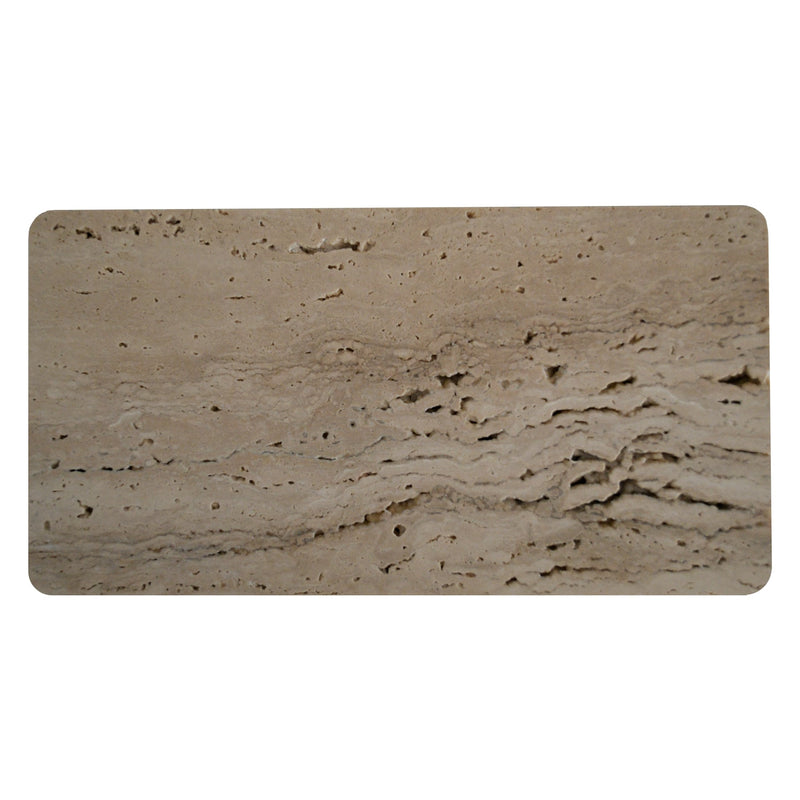 RECTANGLE STONE TRAY | Travertine (unfilled)