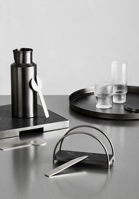 GEO WATER PITCHER | Black Nickel