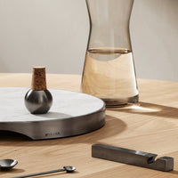 BOTTLE STOPPER ROUND | Black Nickel