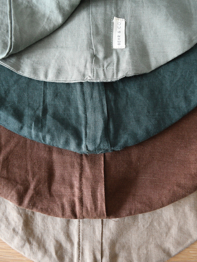 STONEWASHED LINEN RECTANGLE CUSHION COVER | 35*55 | Sage