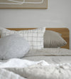STONEWASHED LINEN RECTANGLE CUSHION COVER | 35*55 | Cocoa