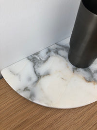HALFMOON STONE TRIVET | Limited Edition Arabescato
