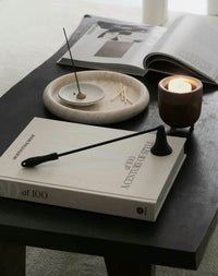 ROUND STONE TRAY | Travertine