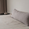 STONEWASHED LINEN LUMBAR CUSHION COVER | Stone