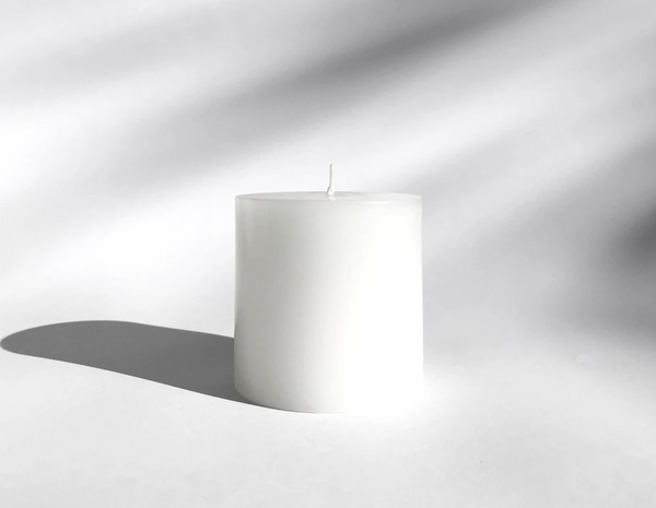 CANDLE PILLAR | Small | Pure White