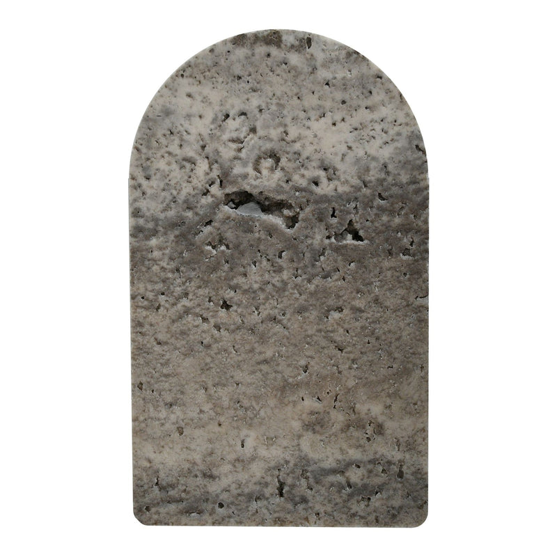 ARCH STONE TRIVET | Silver Travertine (unfilled) B E H R & C O.