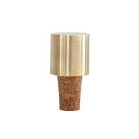 BOTTLE STOPPER CYLINDER | Brass - Shop premium Home Decor for modern interiors - premium homewares - luxury home decor online