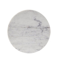 CIRCLE MARBLE TRIVET | White - Shop premium Home Decor for modern interiors - premium homewares - luxury home decor online