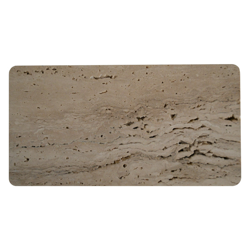 RECTANGLE STONE TRAY | Travertine (unfilled) Home Decor B E H R & C O.