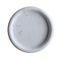 ROUND STONE TRAY | Carrara - Shop premium Home Decor for modern interiors - premium homewares - luxury home decor online