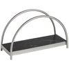 GEO NAPKIN HOLDER | Brushed Nickel & Nero