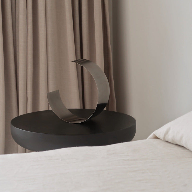 WAVE SCULPTURE | Black Nickel - Shop premium Home Decor for modern interiors - premium homewares - luxury home decor online